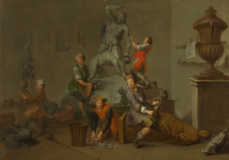 Studio degli scultori - Galleria Nazionale di Praga